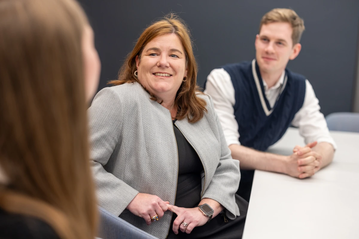Solicitors at a table